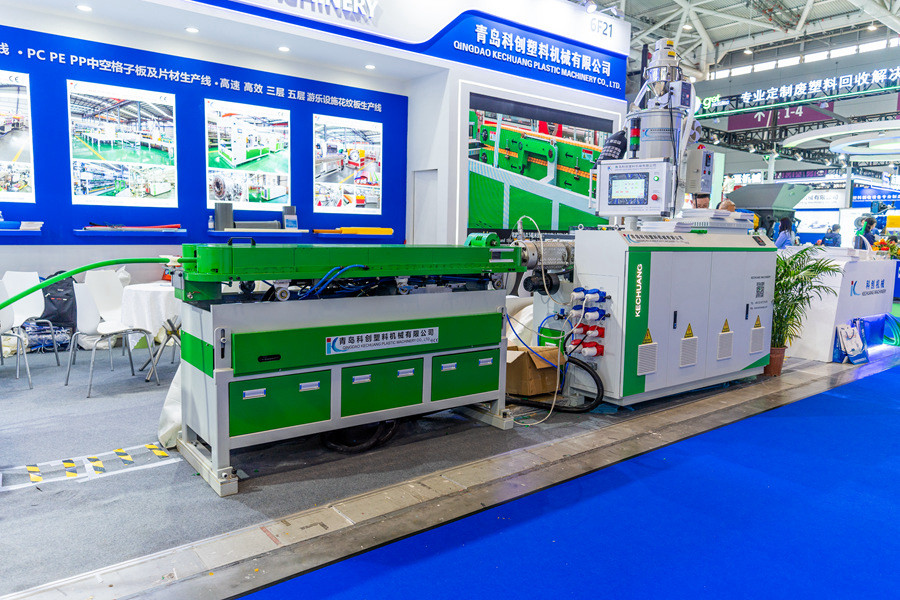 PE PP PVC Corrugated Pipe Line