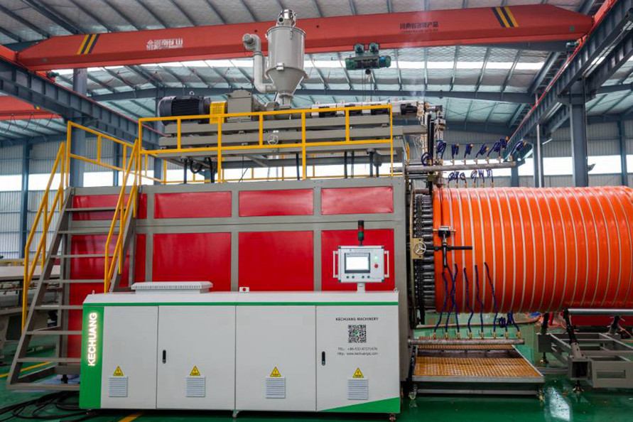 HDPE Winding Pipe Extrusion Line