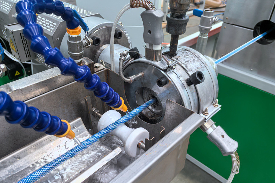 PVC Fiber & Steel Hose Extrusion Line